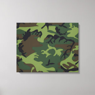 CAMOFLAUGE PATTERN CANVAS PRINT
