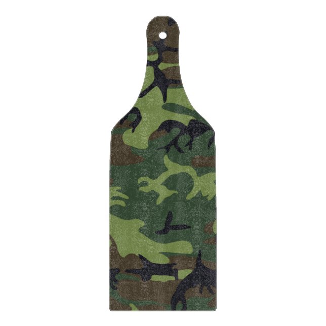 CAMOFLAUGE PATTERN CUTTING BOARD (Front)