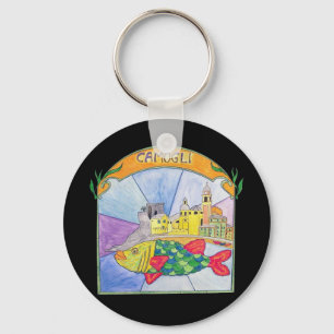 Camogli Fish Key Ring