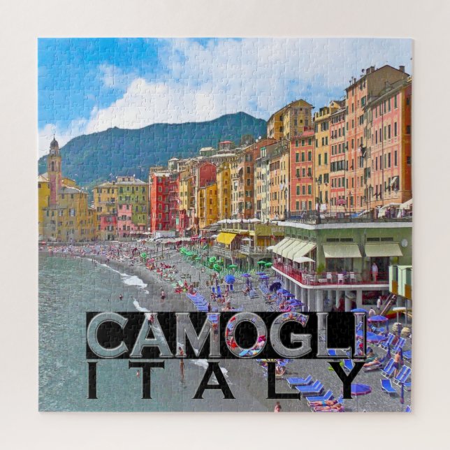 Camogli Jigsaw Puzzle (Vertical)