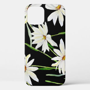 Camomile Watercolor: Botanical Print iPhone 12 Case