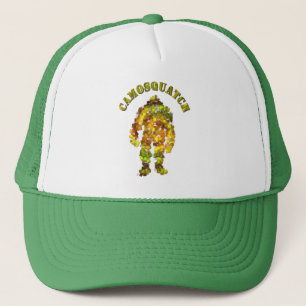 CamoSquatch: Bobo will never find Bigfoot Trucker Hat