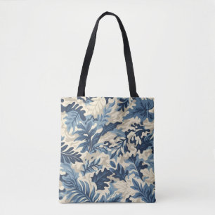 Camouflage Abstract Leaves Tote Bag