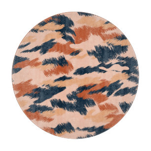 Camouflage Abstract: Vintage Seamless Wallpaper. Cutting Board