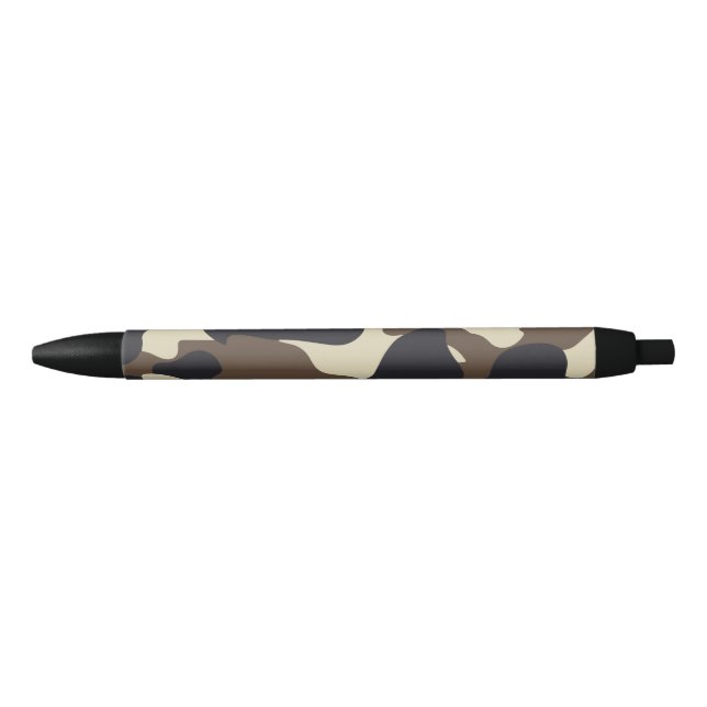 Camouflage Accessories Black Ink Pen (Front)