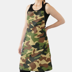 camouflage apron