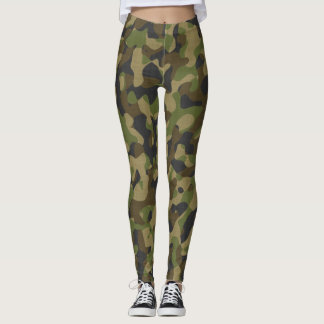 Camouflage Army Design Leggings