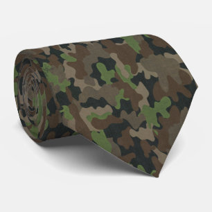 camouflage army military tactical elegant Hunter Tie
