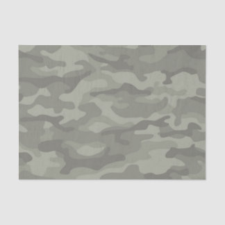 Camouflage Army Print Tissue Paper