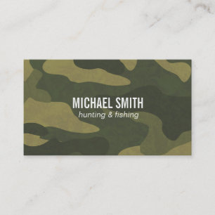 Camouflage Business Card