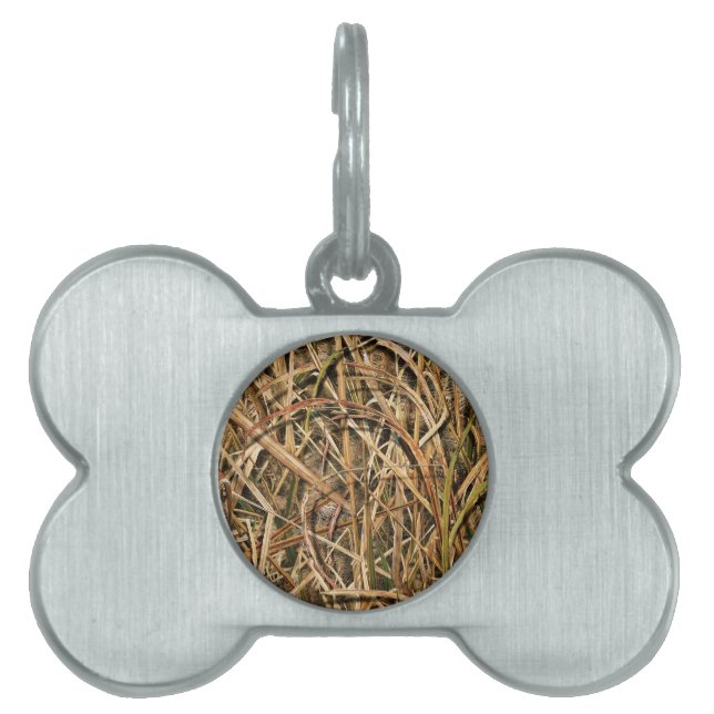 Camouflage By John Pet ID Tag (Front)