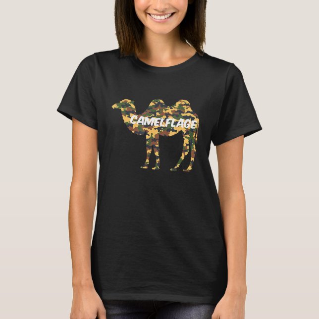 Camouflage Camel T-Shirt (Front)