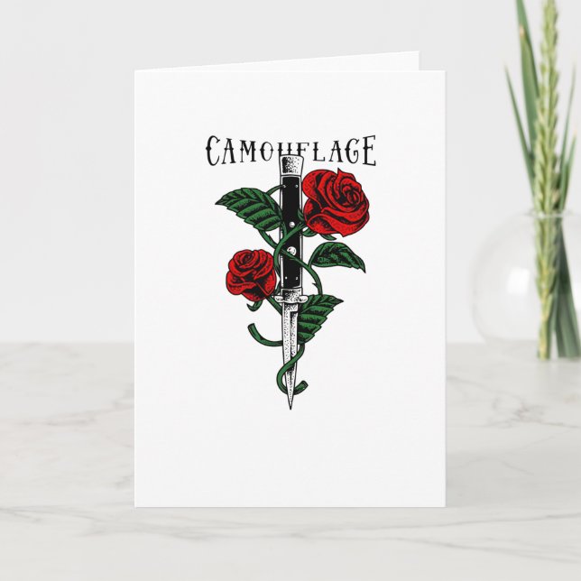 Camouflage Card (Front)