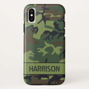 Camouflage iPhone XS Case