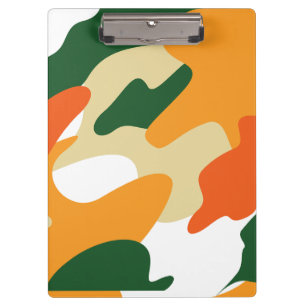camouflage clipboard