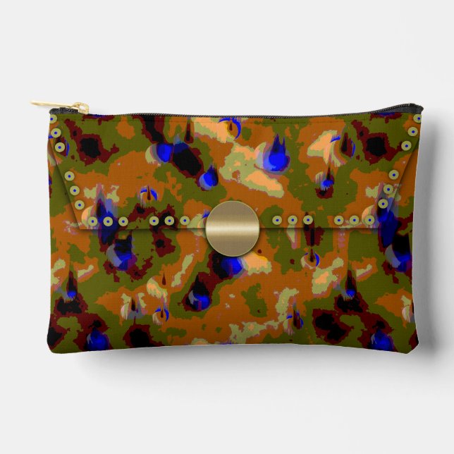 Camouflage Clutch Bag Print Cut Sew Bag (Front)