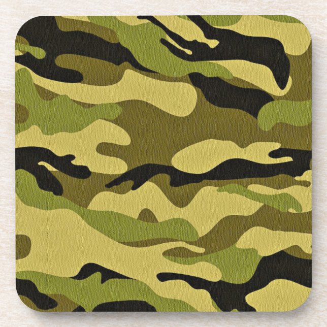 camouflage coaster (Front)