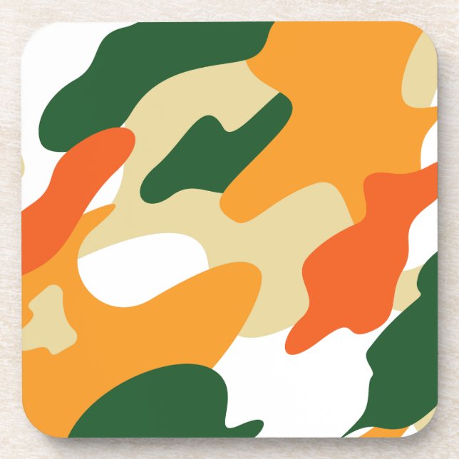 camouflage coaster (Front)