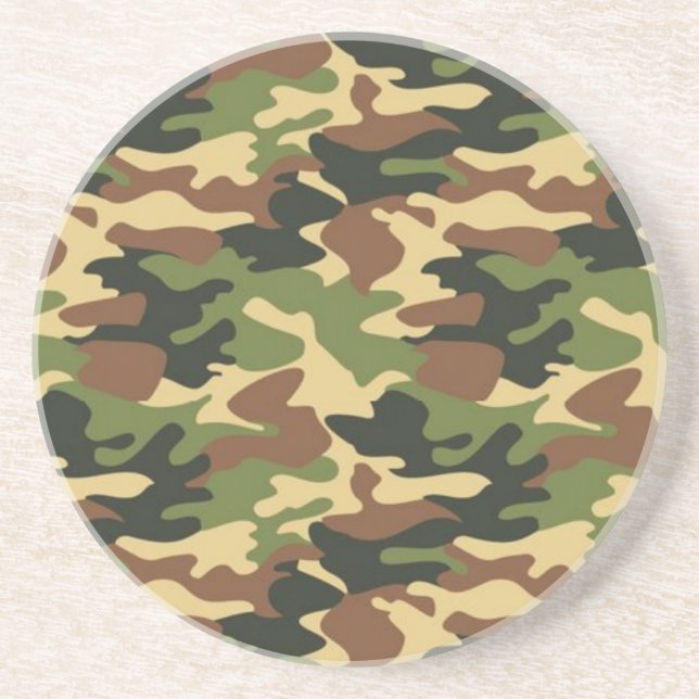 camouflage coaster (Front)