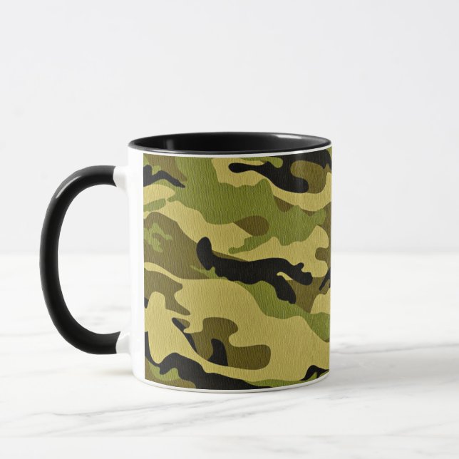 camouflage coffee cup (Left)