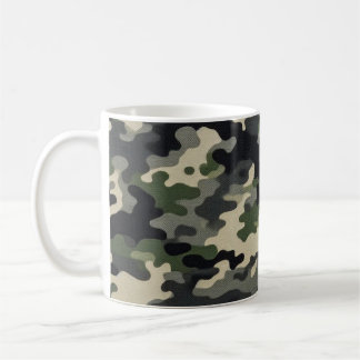 Camouflage coffee mug
