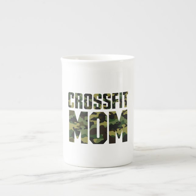 Camouflage CrossFit Mum Champion Speciality Mug (Front)