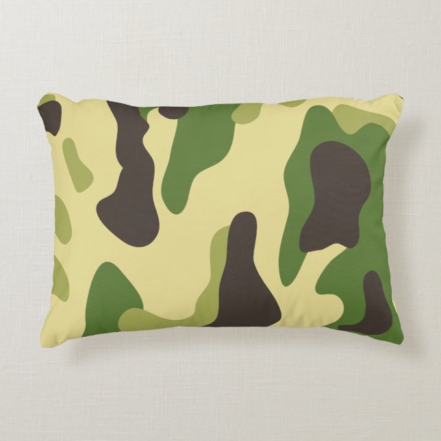 Camouflage Decorative Cushion (Front)