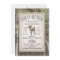 Camouflage Deer Baby Shower Invitation