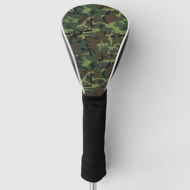 Camouflage design golf head cover (Front)