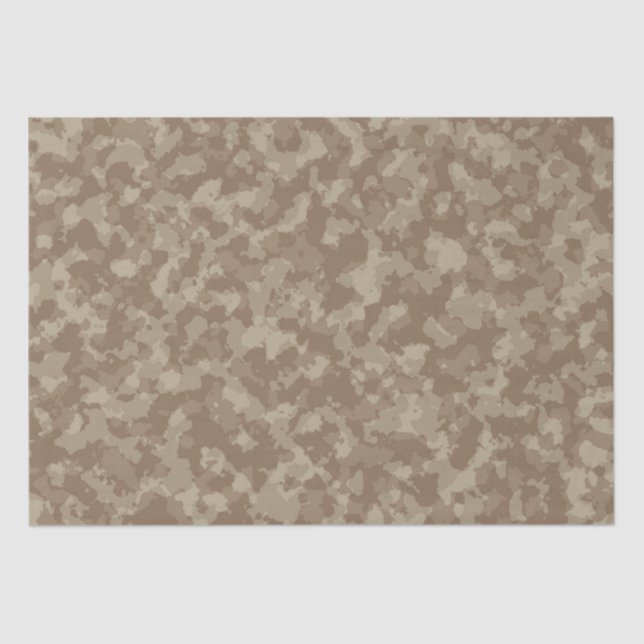 Camouflage Digital Camo  Tissue Paper (Front)