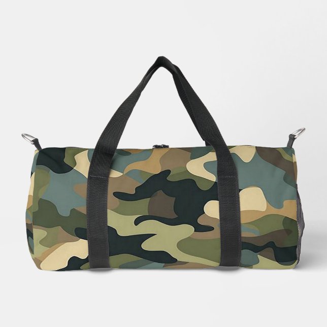 Camouflage Duffle Bag (Front)