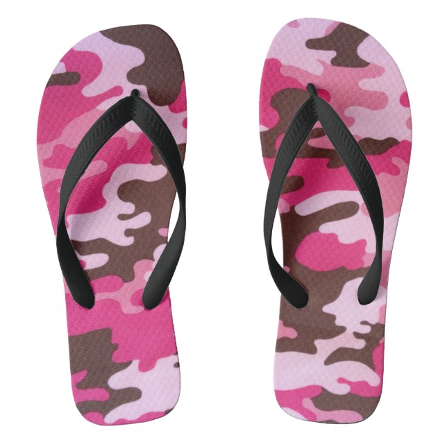 Camouflage Flip Flops (Footbed)