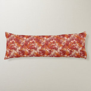 Camouflage Floral Bedroom Decor Classic Pregnancy Body Cushion