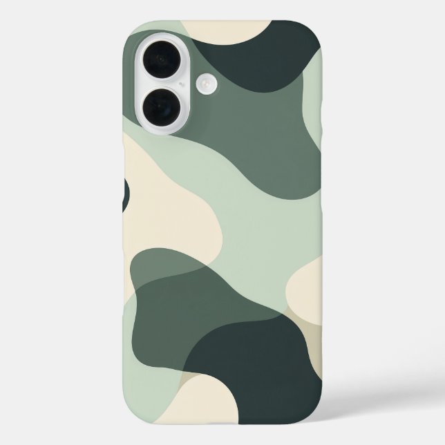 Camouflage Flow Phone Case (Back)