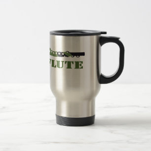 Camouflage Flute Travel Mug
