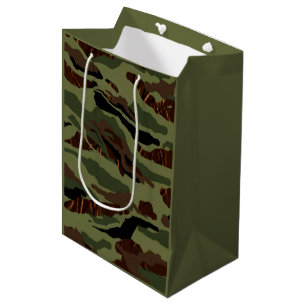 Camouflage Full Pattern Medium Gift Bag