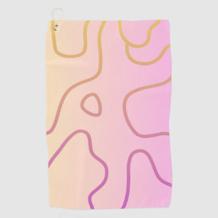 camouflage golf towel