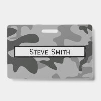 Camouflage Grey Accessories