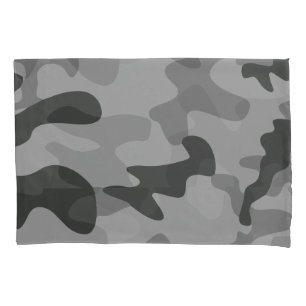 Camouflage Grey Accessories Pillowcase