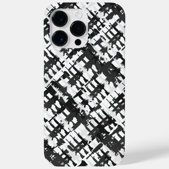 Camouflage Gun Rifles Cool Camo Military GI Style Case-Mate iPhone Case (Back)