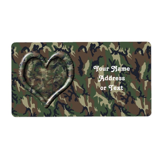 Camouflage Heart (Front)