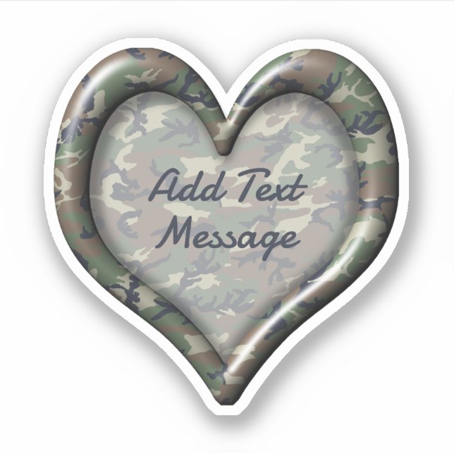 Camouflage Heart (Front)