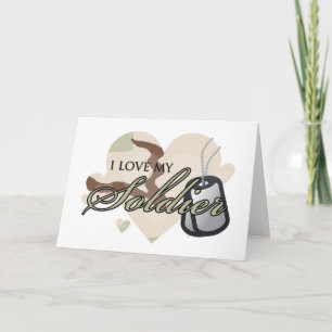Camouflage Heart Card