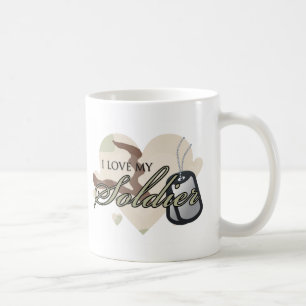 Camouflage Heart Coffee Mug