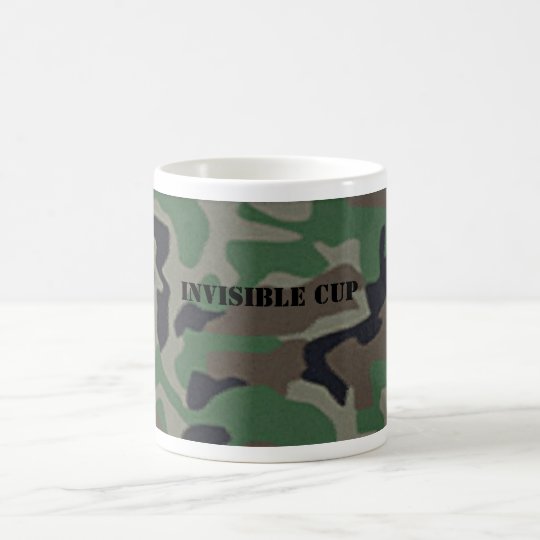 Camouflage Invisible Coffee Cup