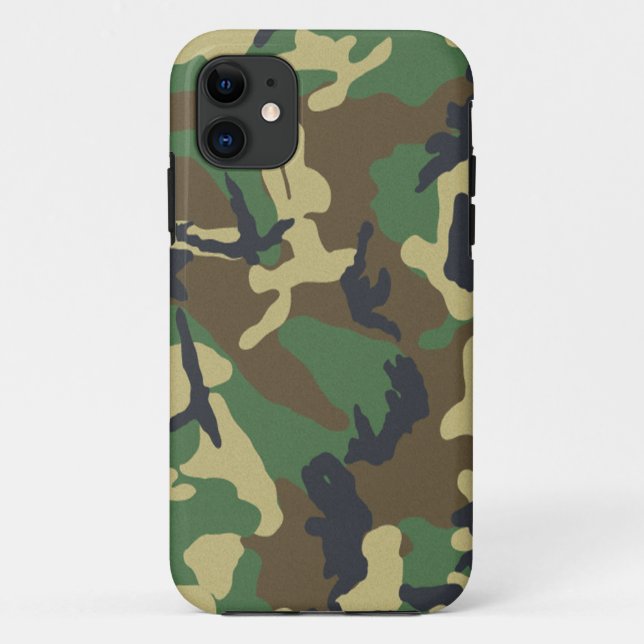 Camouflage iPhone 5 Case-Mate Barely There™ Case-Mate iPhone Case (Back)