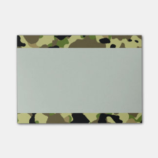 Camouflage Khaki Camo PostIt Notes