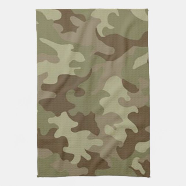 Camouflage Kitchen Towel (Vertical)