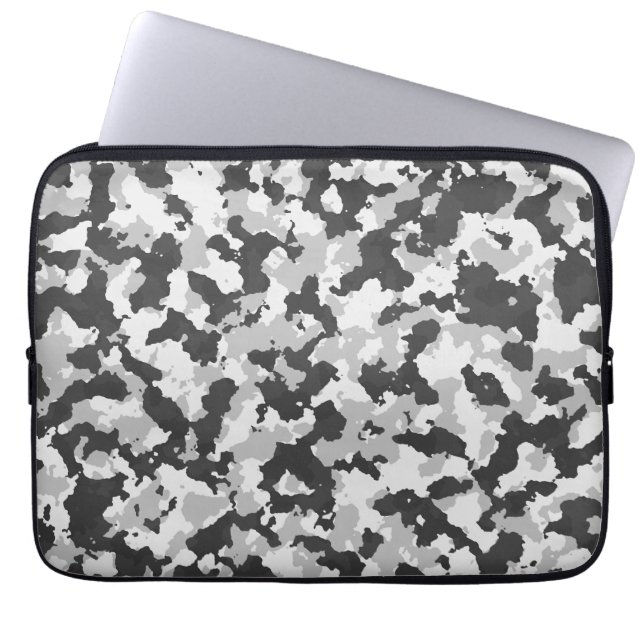 camouflage laptop sleeve (Front)
