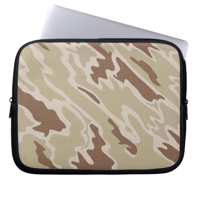 Camouflage Laptop Sleeve (Front)